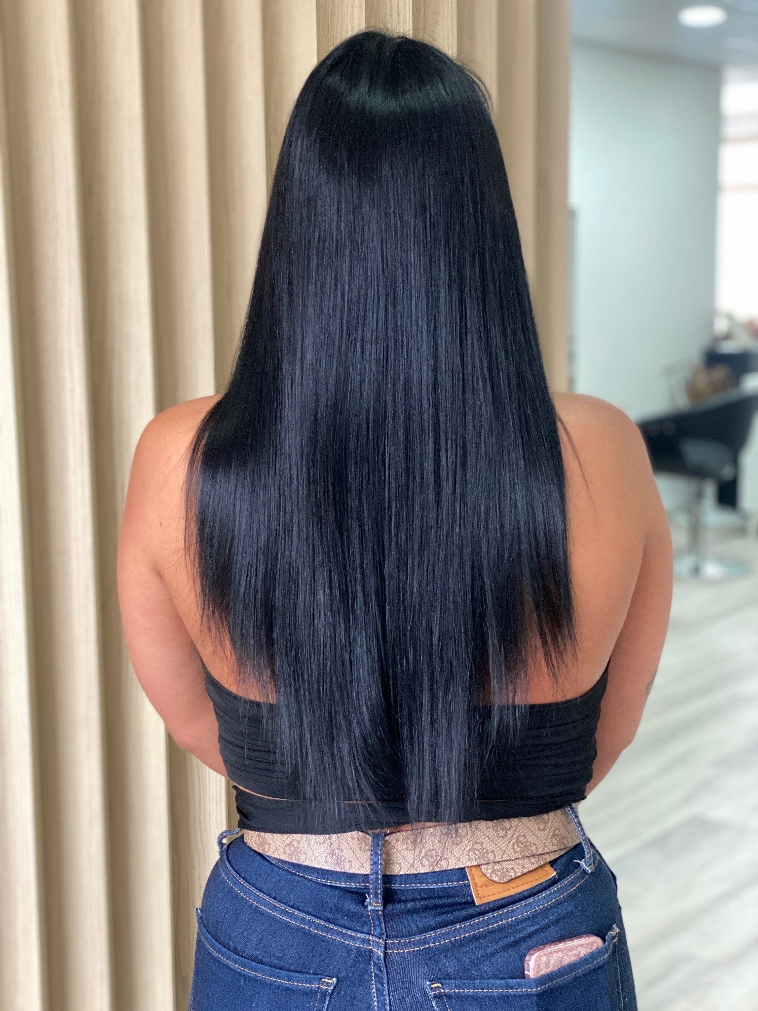 Resultado de evolução do cabelo natural com mais comprimento e densidade